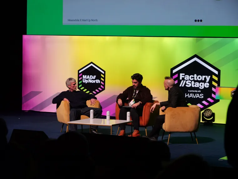 Panel on the Factory Stage at MAD//Fest Up North, filmed and photographed for Create Inc