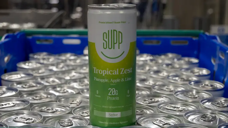 Supp launch, from the canning line
